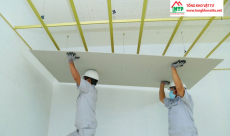 Làm trần nhà bằng tấm Cemboard có được không?