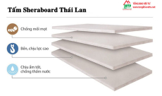 Tấm Shera board | 6+ điều QUAN TRỌNG bạn PHẢI biết