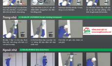 TOP 6 loại keo xử lý mối nối tấm Cemboard hiệu quả, bền bỉ