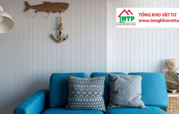 10+ ý tưởng trang trí tường bằng thanh xi măng giả gỗ đẹp, hiện đại