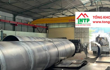 Lốc ống tròn, uốn ống thép và inox theo yêu cầu