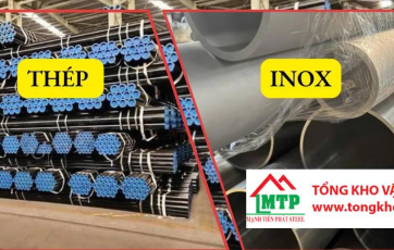 So sánh ống thép đúc và ống inox đúc