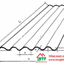Kích Thước Tôn Fibro Xi Măng