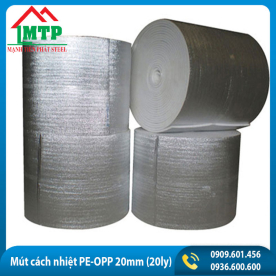 Giá mút cách nhiệt PE-OPP 20mm (20ly) mới nhất 2025