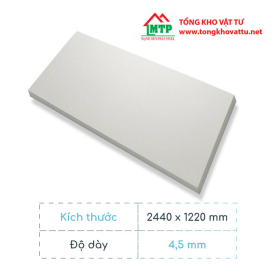 Bảng báo giá tấm cemboard 4.5mm mới nhất 2025