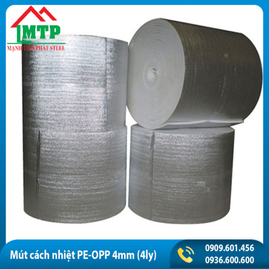 Giá mút cách nhiệt PE-OPP 4mm (4ly) mới nhất 2025