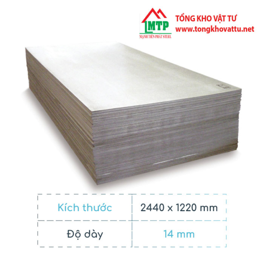Bảng báo giá tấm cemboard 14mm mới nhất 2025