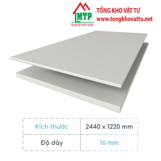 Bảng báo giá tấm cemboard 16mm mới nhất 2025